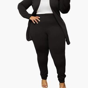 Women's Black Pants & Blazer.